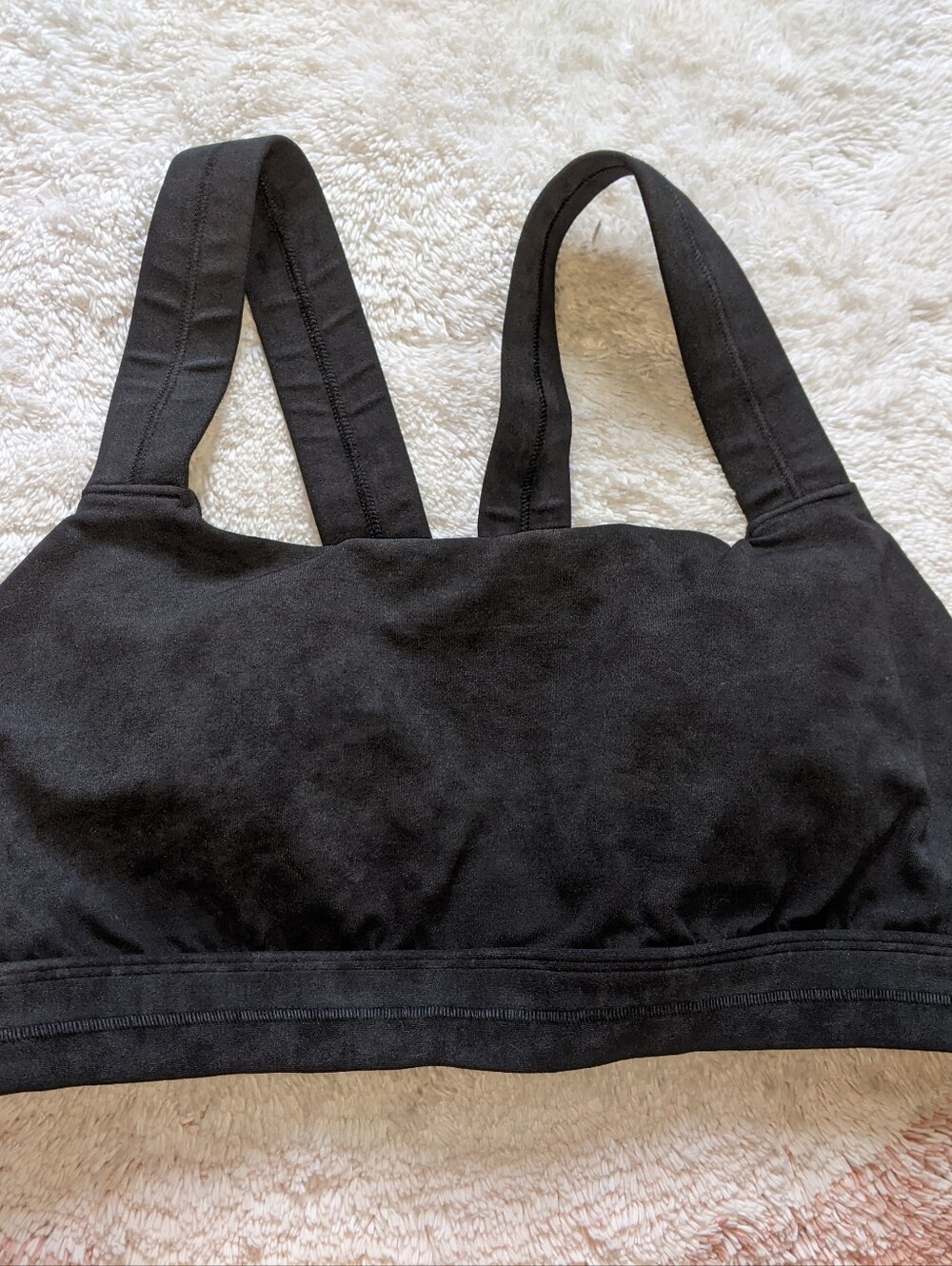 Athleta Charcoal Black Bra Small